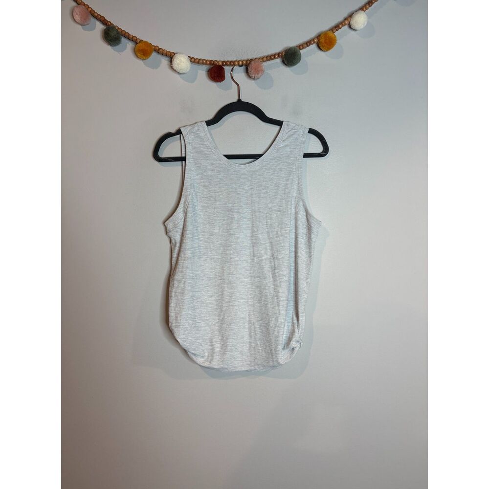 Old Navy Active Breathe On grey marled tank top